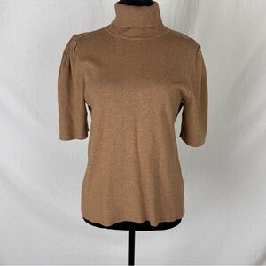Alfani Brown Turtleneck Sweater